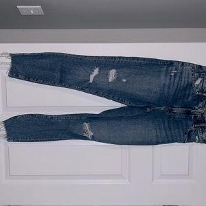 Abercrombie and Fitch Skinny high rise ankle jeans